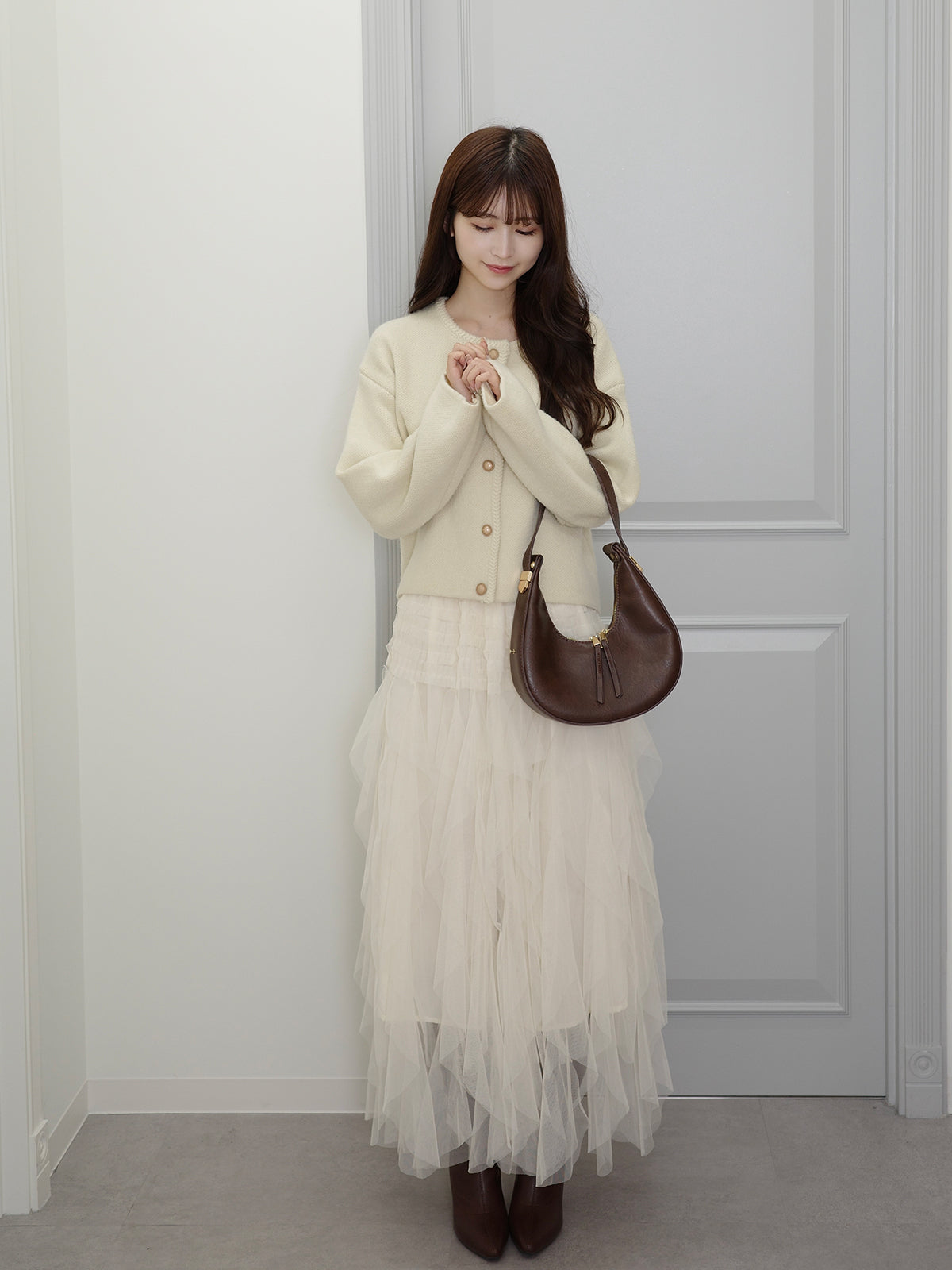 ボリュームチュールスカート