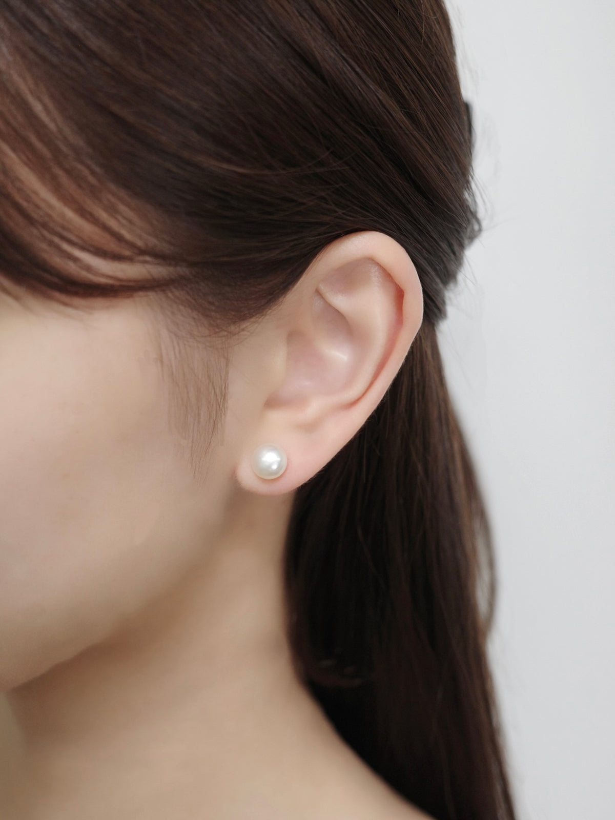 2wayルミチェーンマグネットピアス