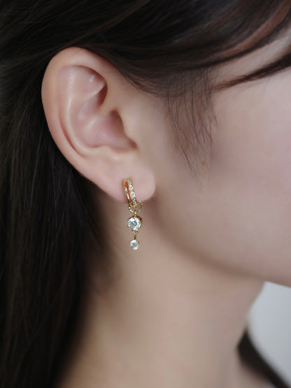 ツインビジューチャーム