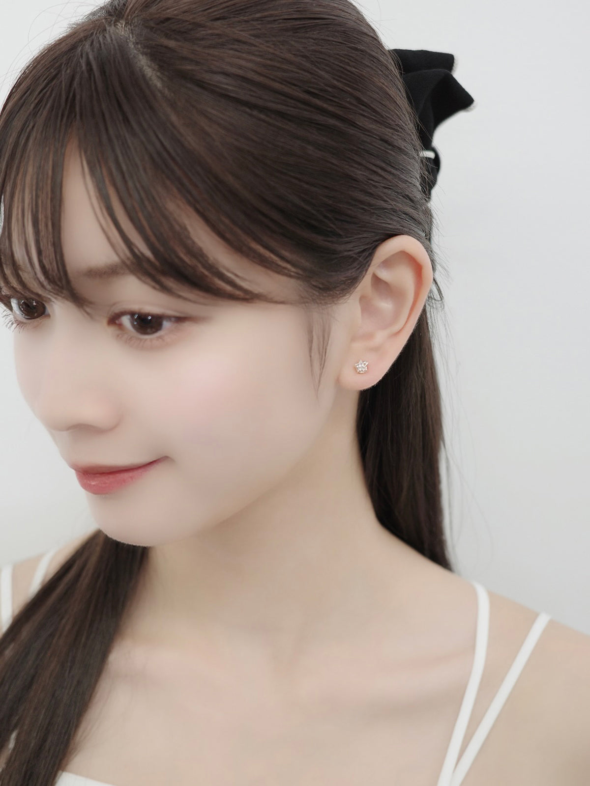 2wayスターラインマグネットピアス