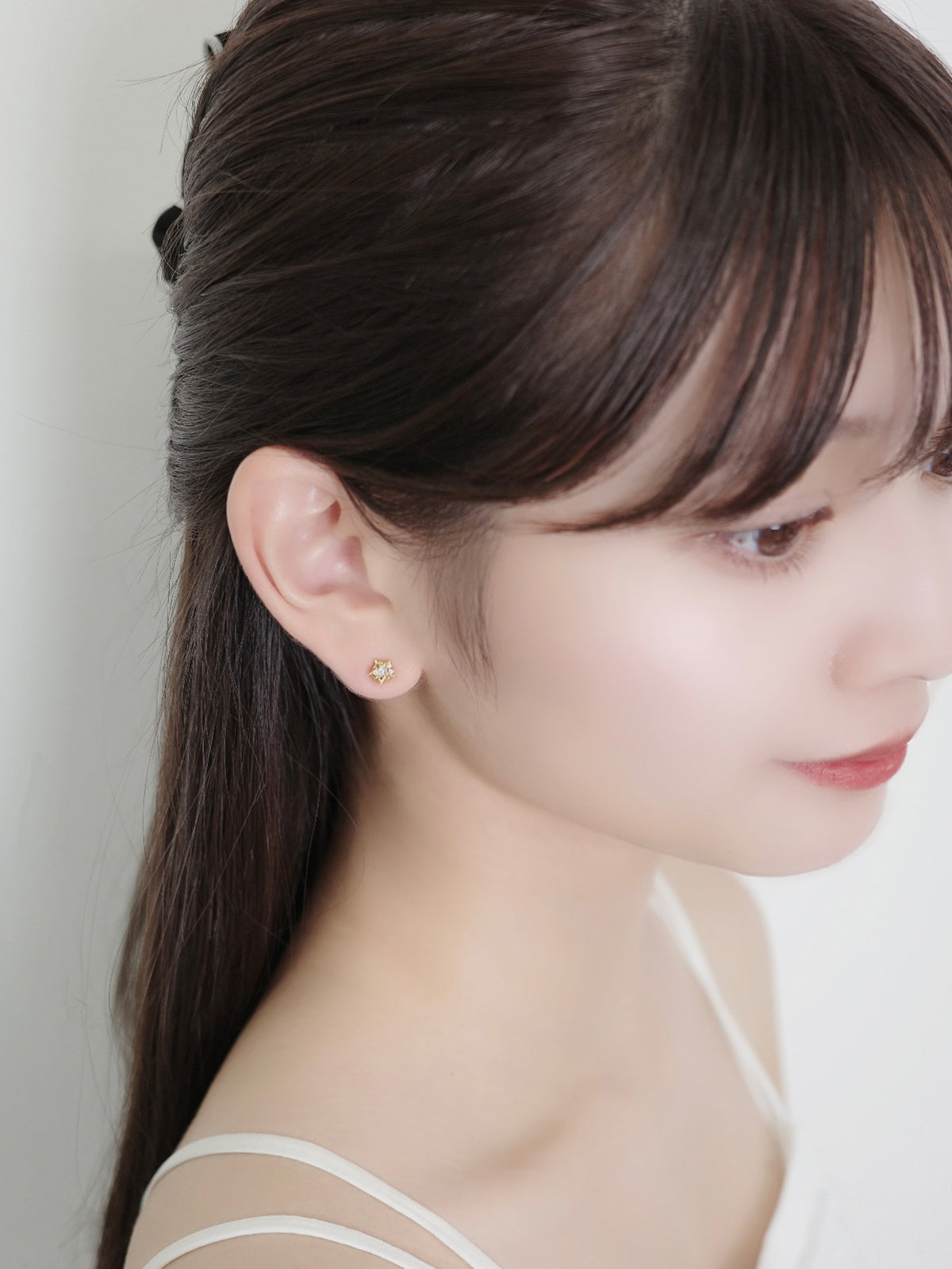 2wayスターラインマグネットピアス