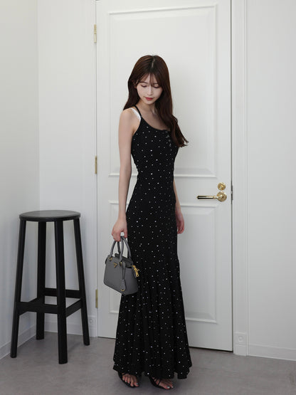 ドッキングリボンマーメイドワンピース