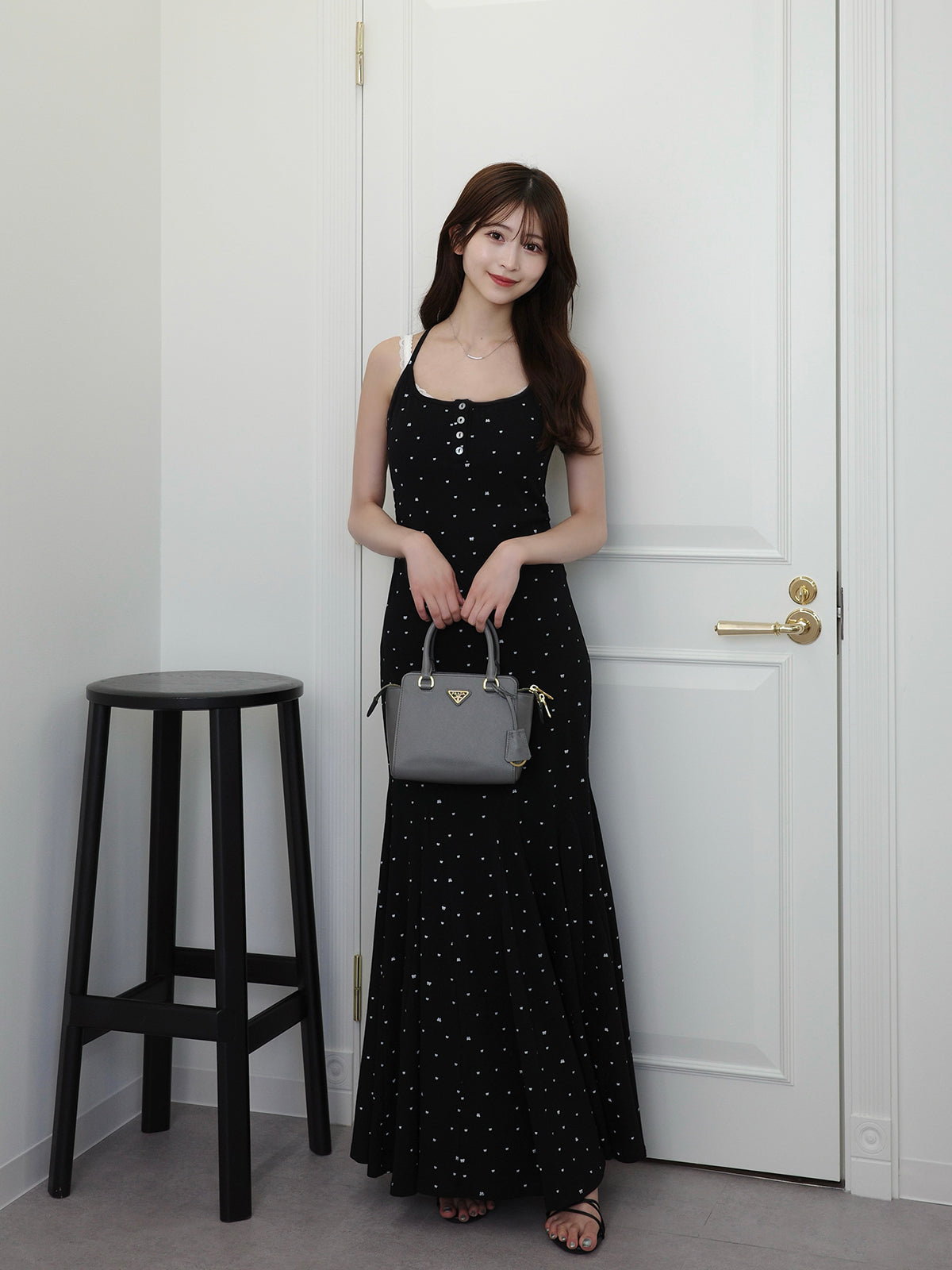 ドッキングリボンマーメイドワンピース