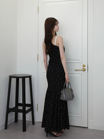 ドッキングリボンマーメイドワンピース