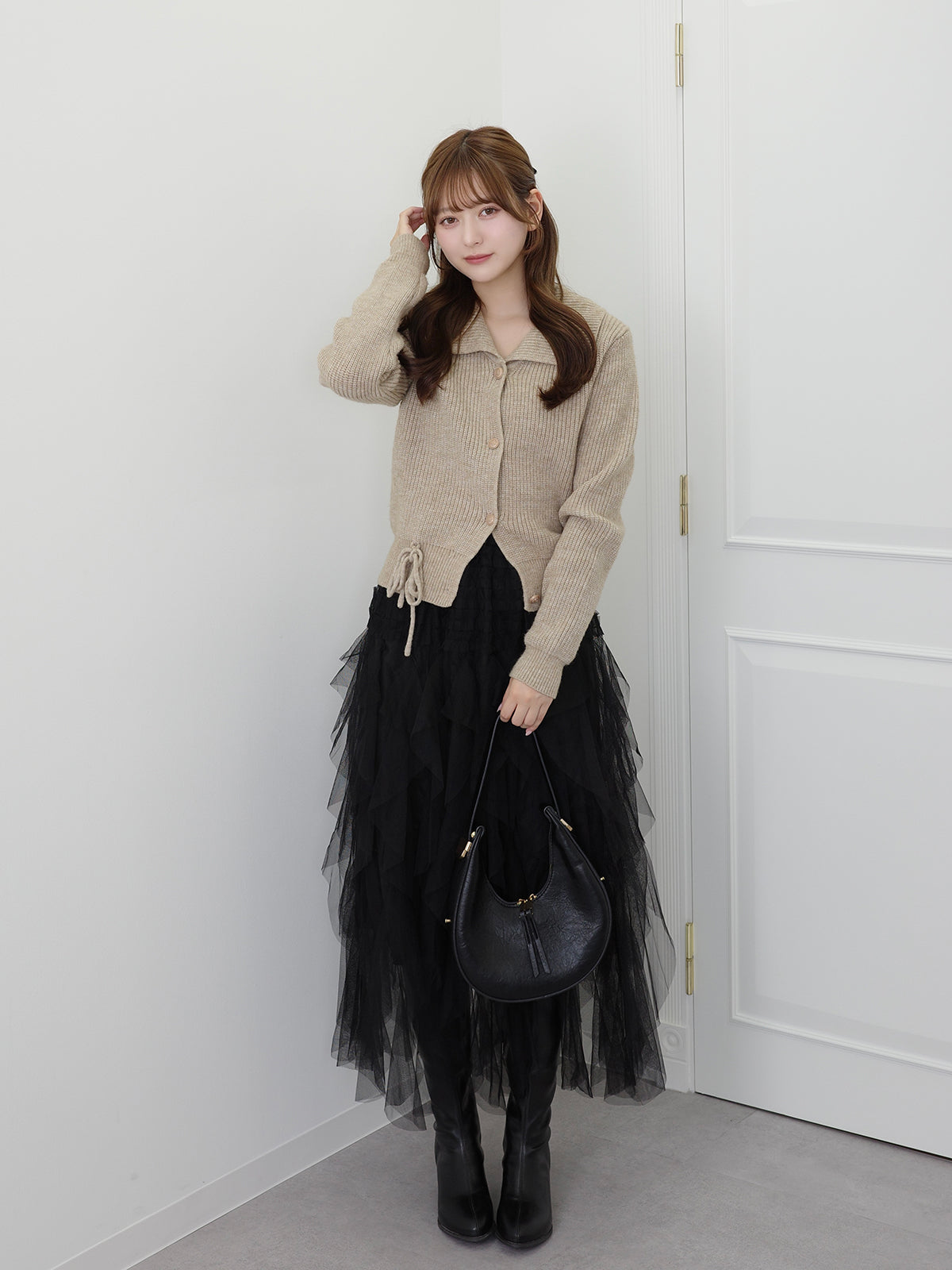 ボリュームチュールスカート