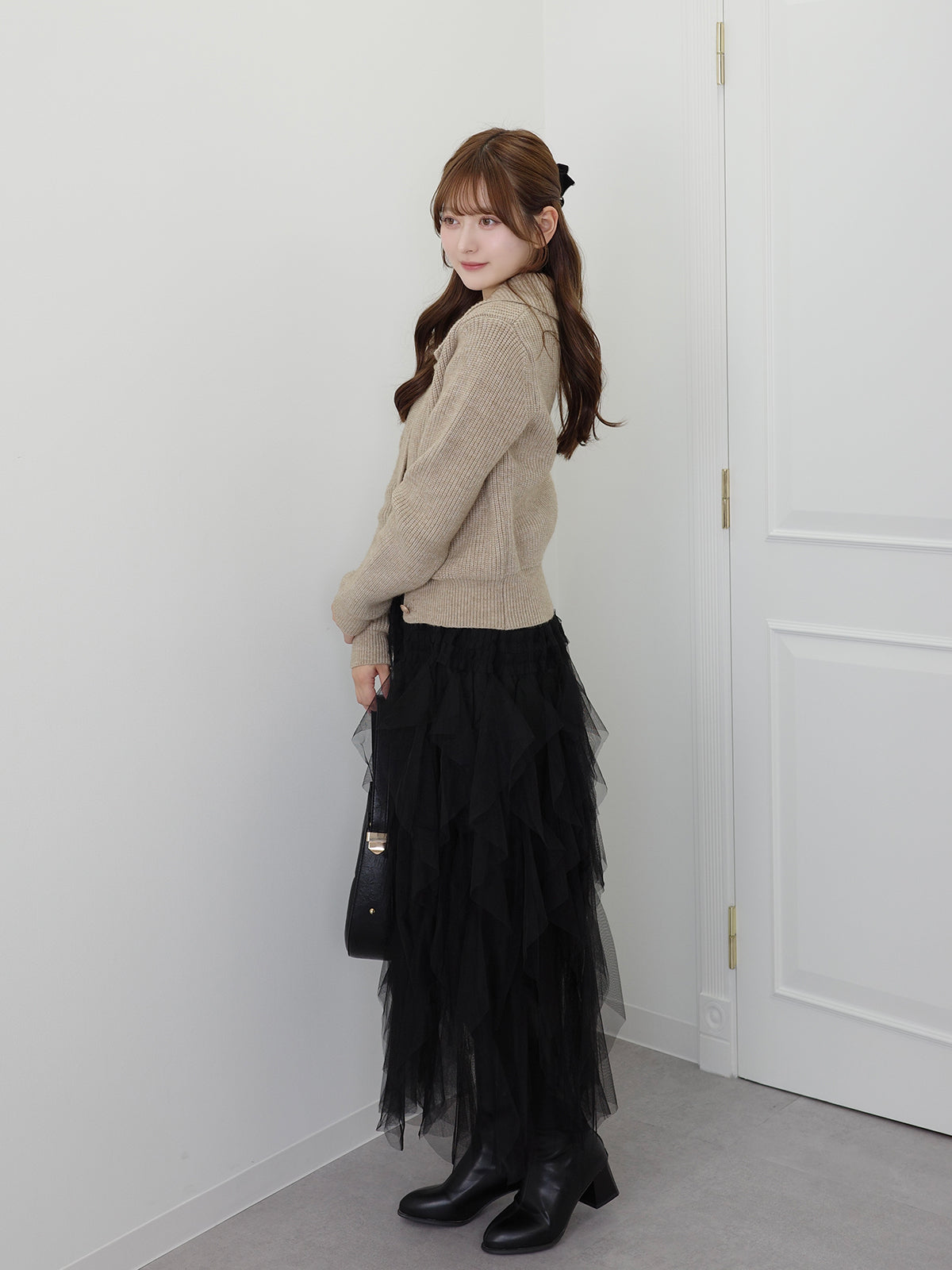 ボリュームチュールスカート