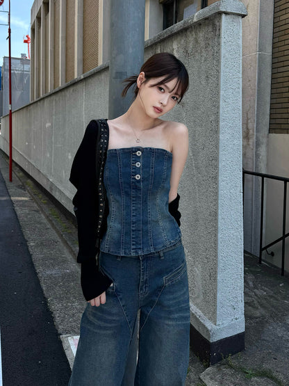 크롭 볼레로 가디건