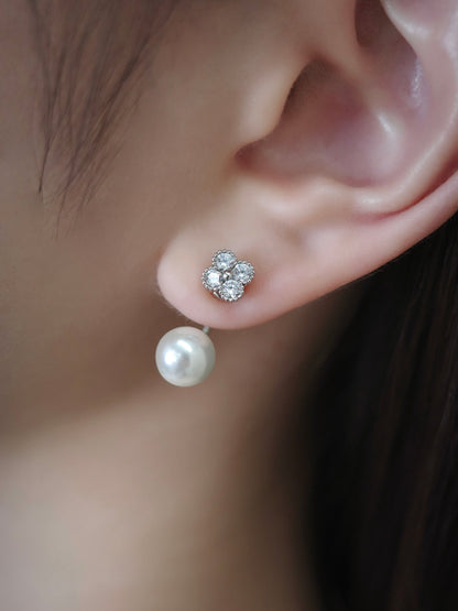 2wayクロヴィアマグネットピアス