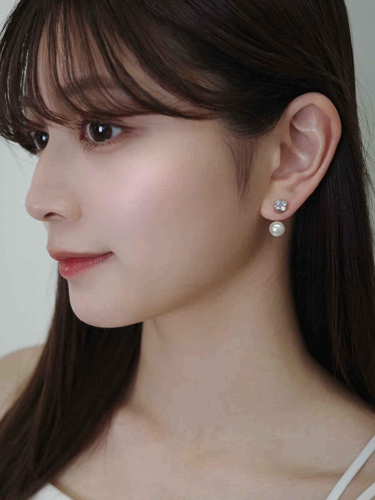 2wayクロヴィアマグネットピアス