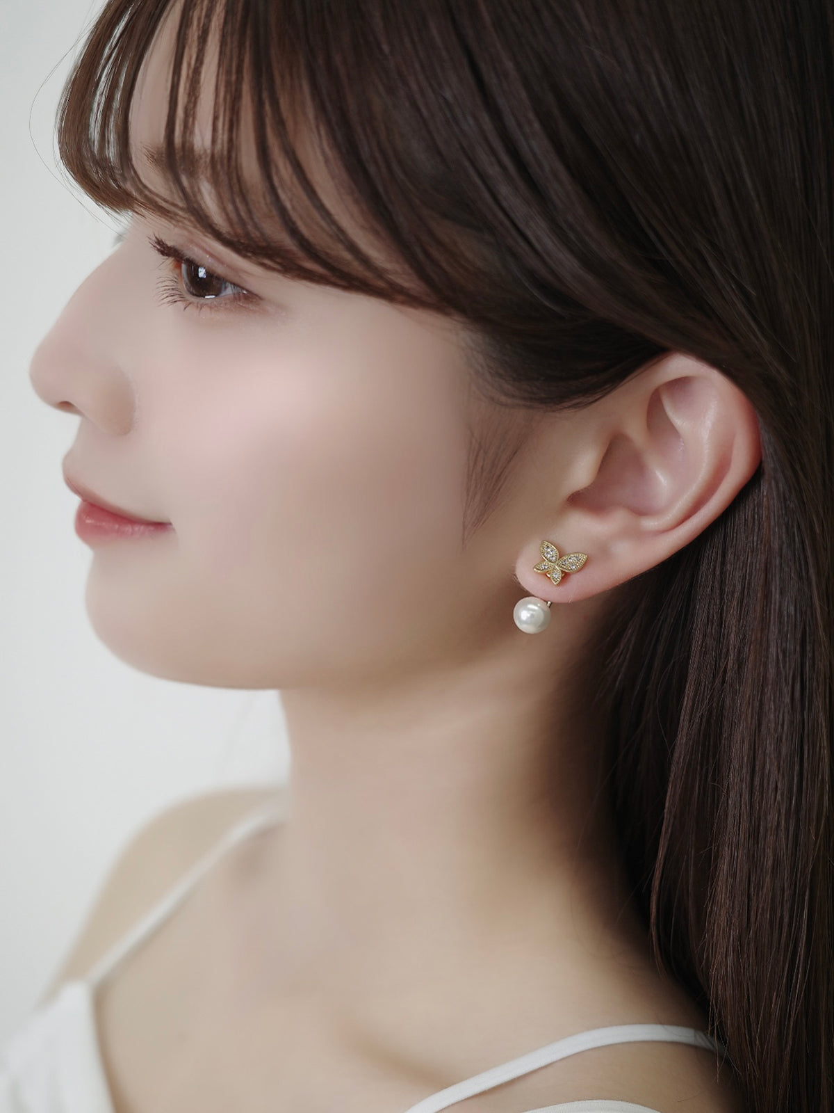 2wayパピヨンマグネットピアス