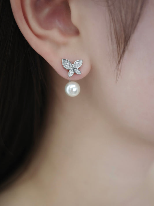 2wayパピヨンマグネットピアス