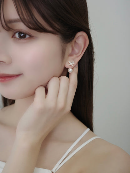 2wayパピヨンマグネットピアス