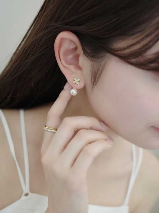 2wayペティアマグネットピアス