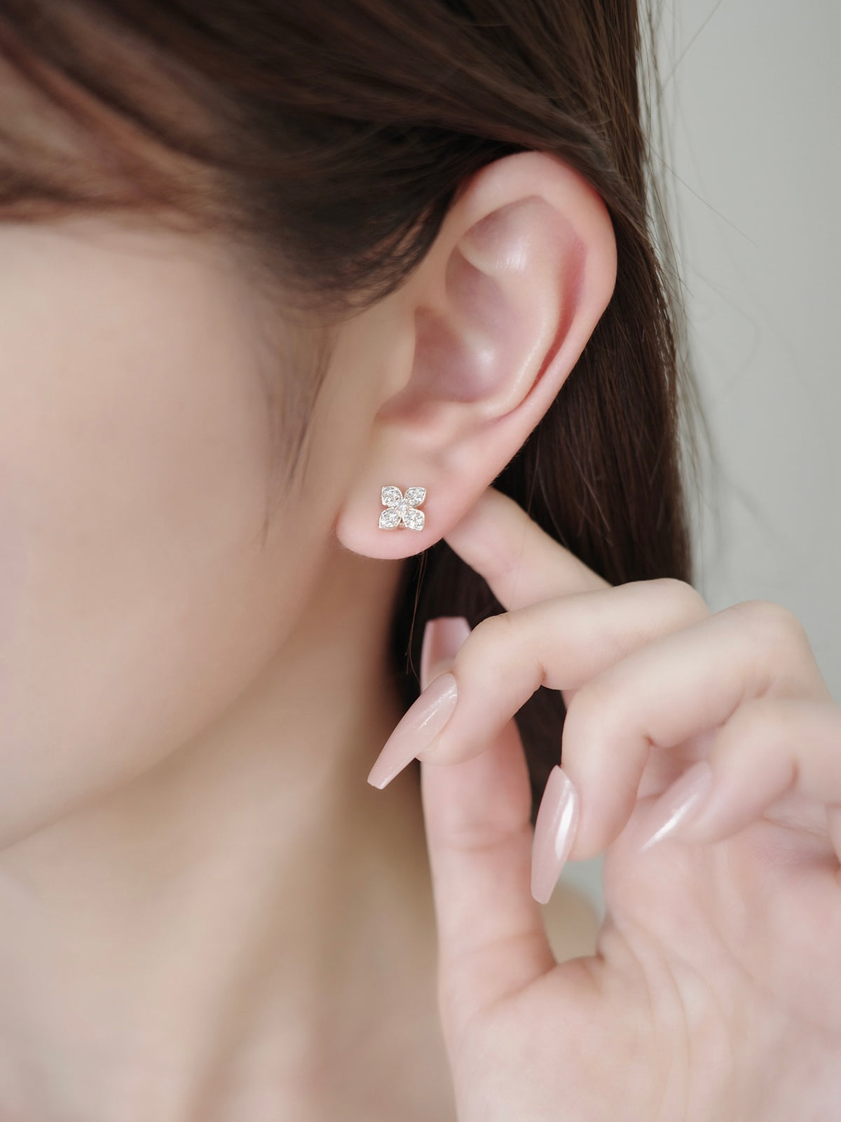 2wayペティアマグネットピアス