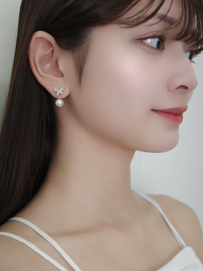 2wayパピヨンマグネットピアス