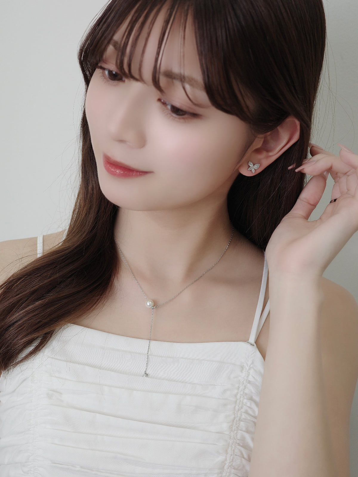 2wayパピヨンマグネットピアス