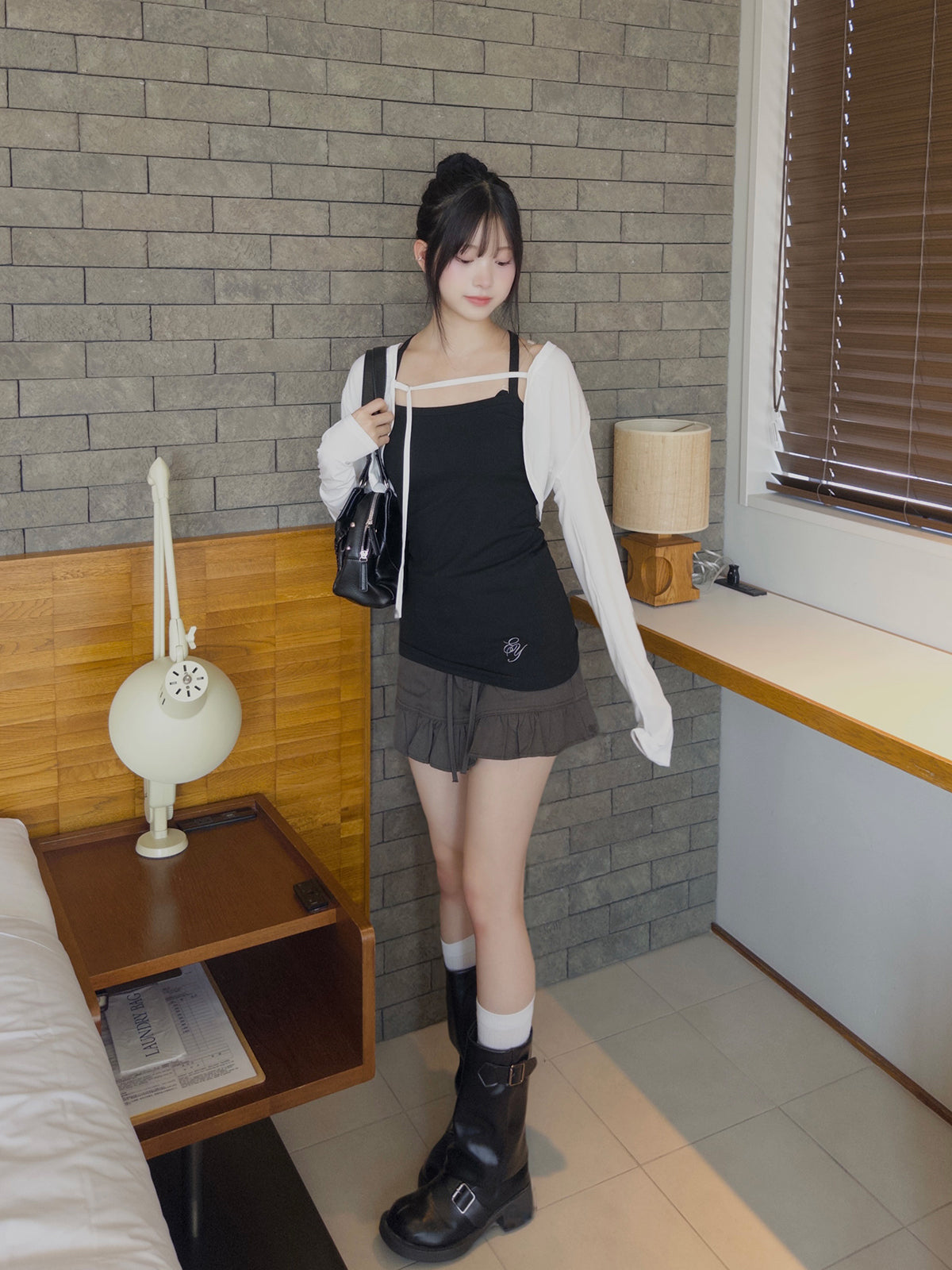 ロゴリブボレロキャミセット