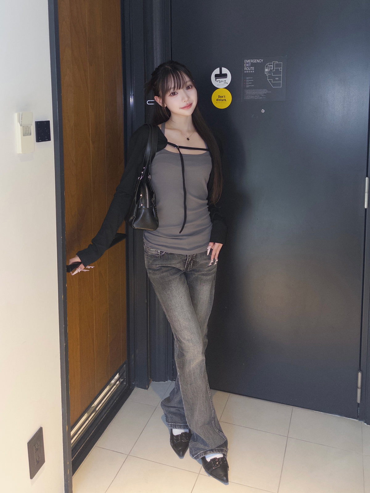 ロゴリブボレロキャミセット