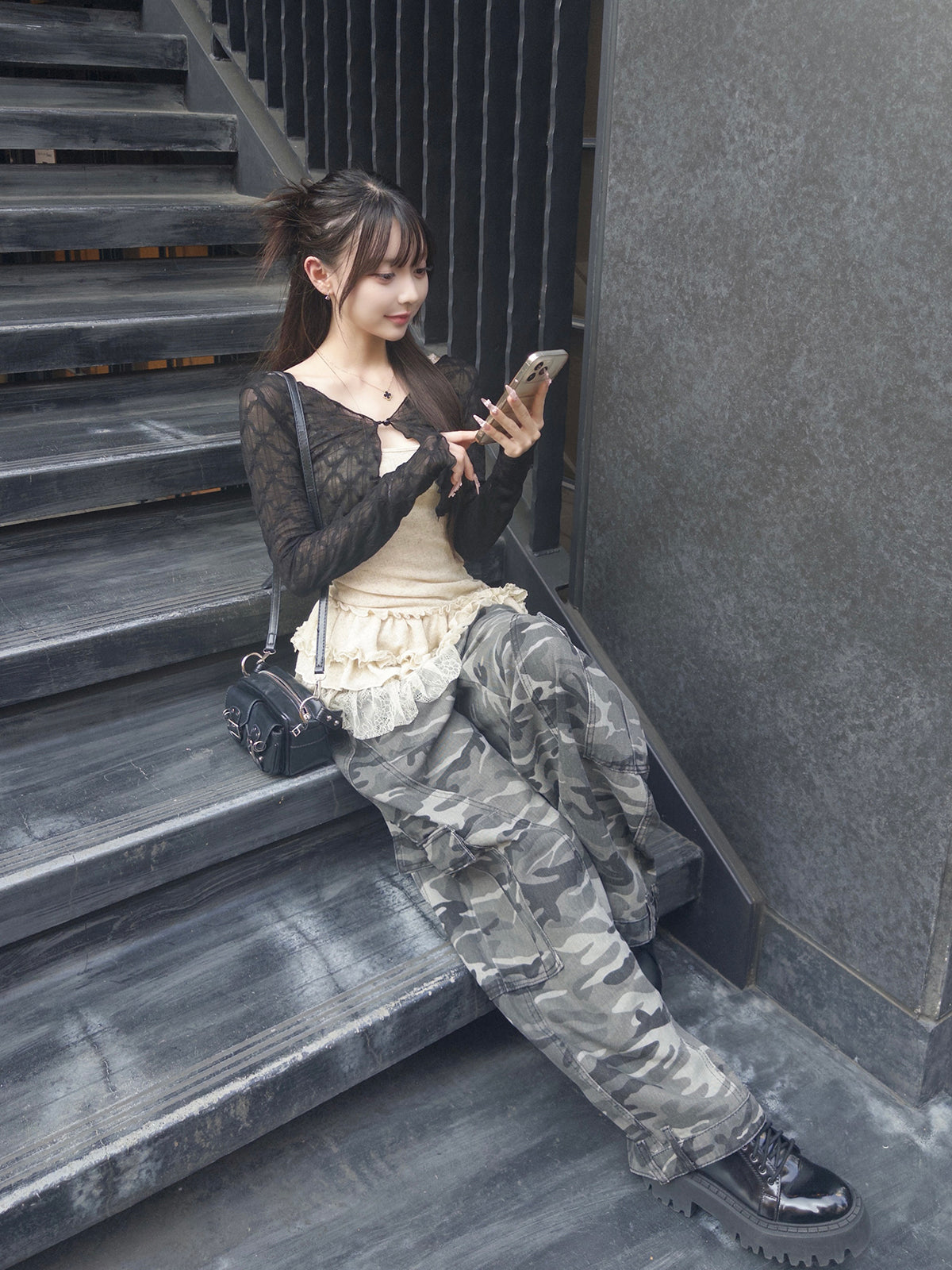 カモフラージュポケットワイドパンツ – ANDOR ONLINE