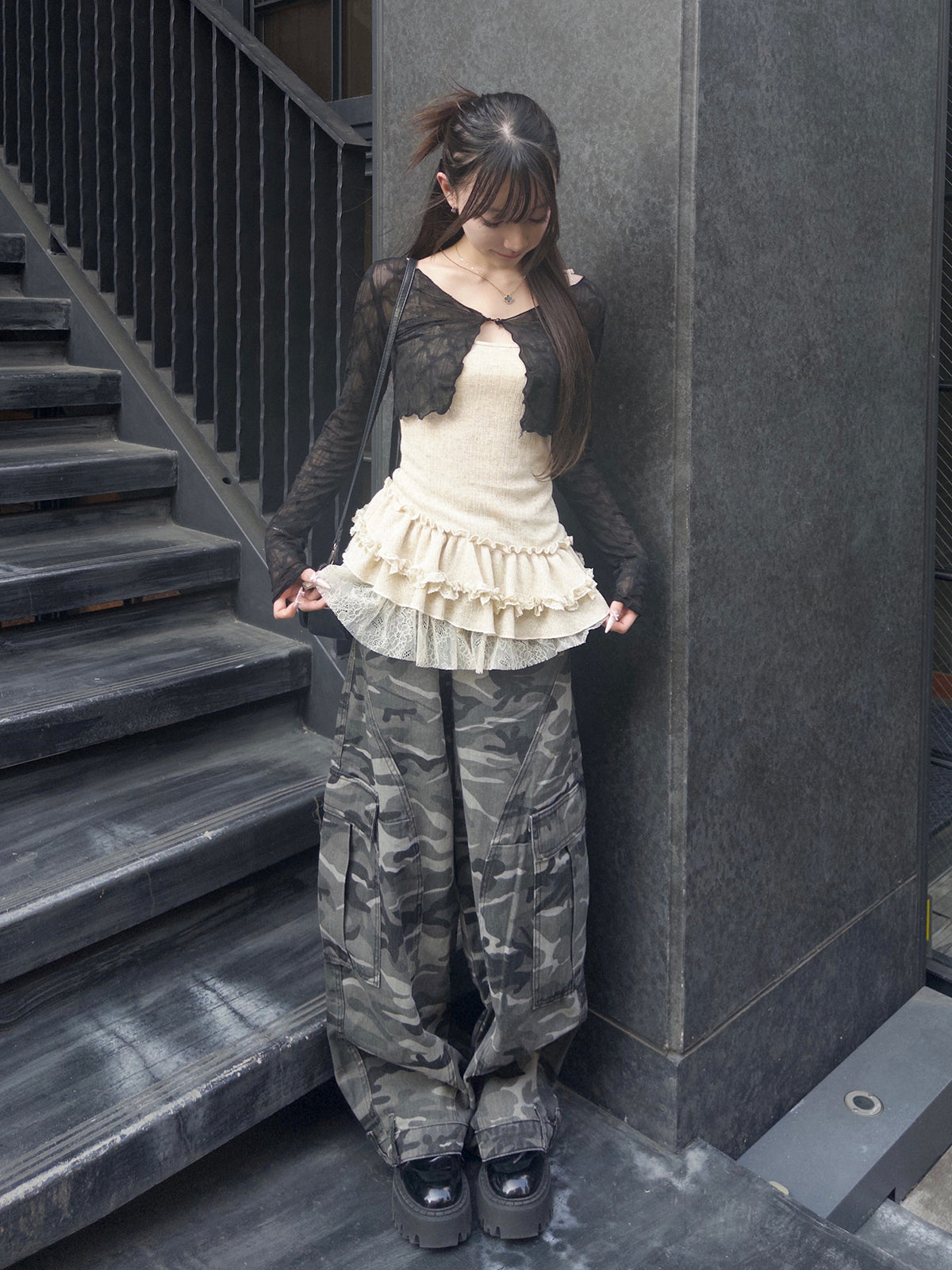 カモフラージュポケットワイドパンツ – ANDOR ONLINE