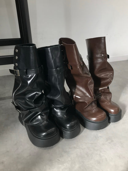 2WAYカバーボリュームブーツ