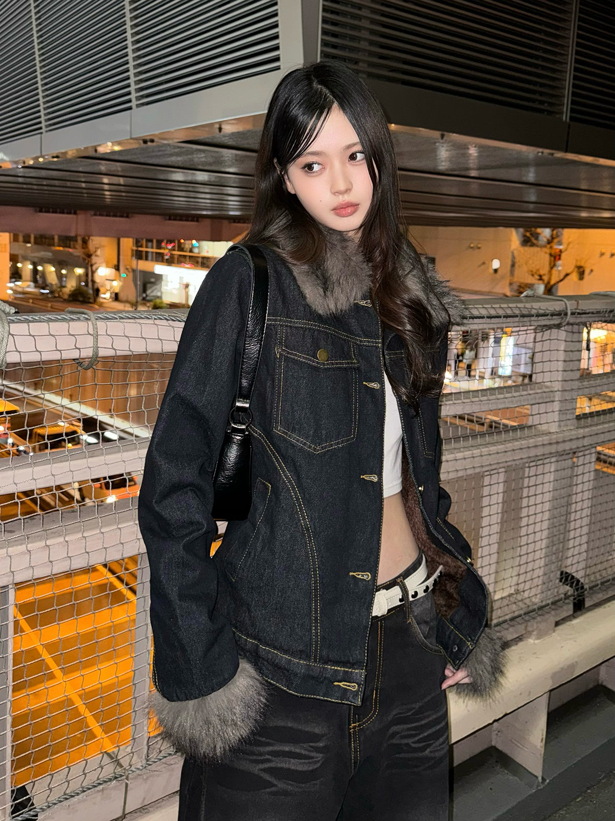 ファーライクカラーデニムジャケット – ANDOR ONLINE