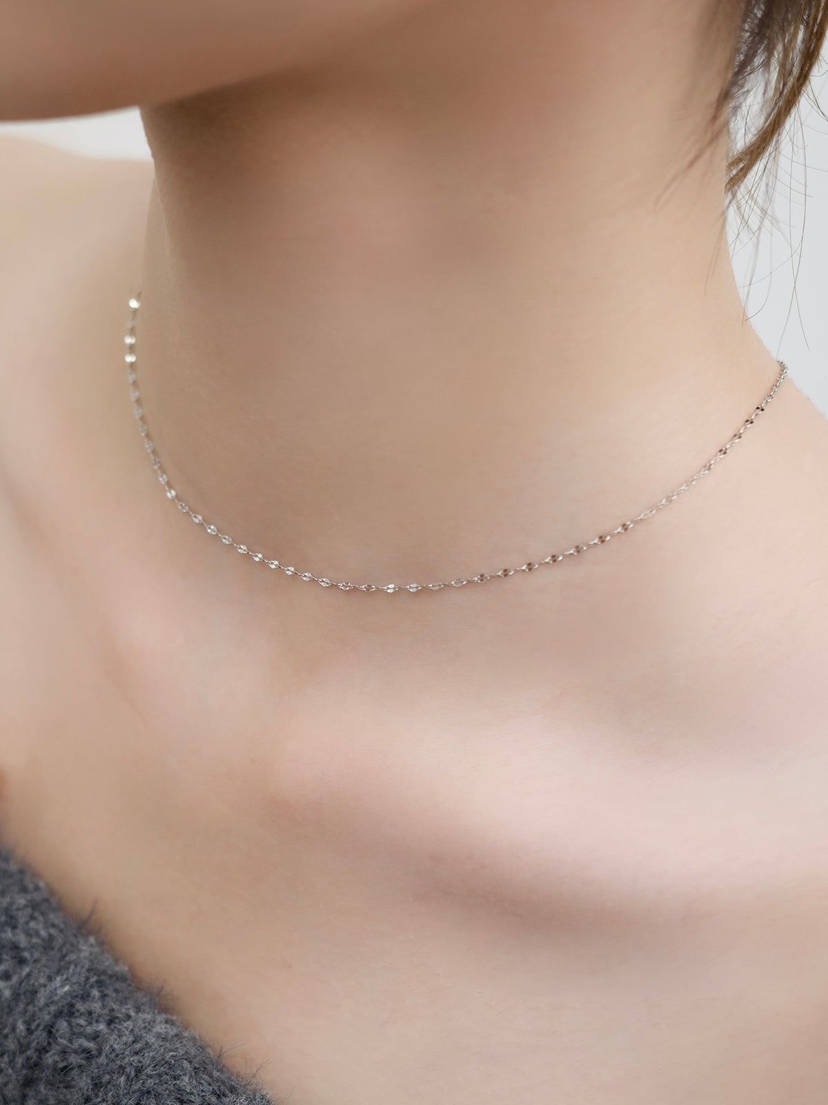 sparkle chain necklace