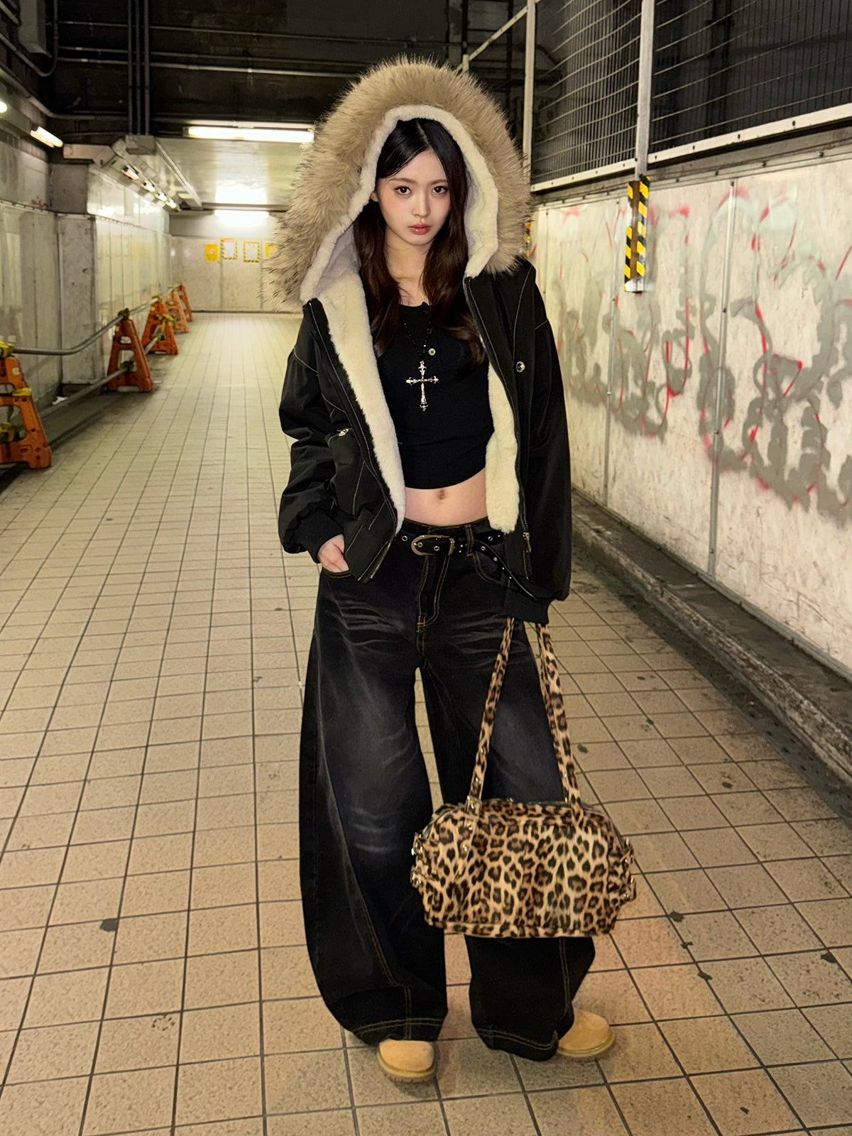 レオパードロングハンドルバッグ – ANDOR ONLINE