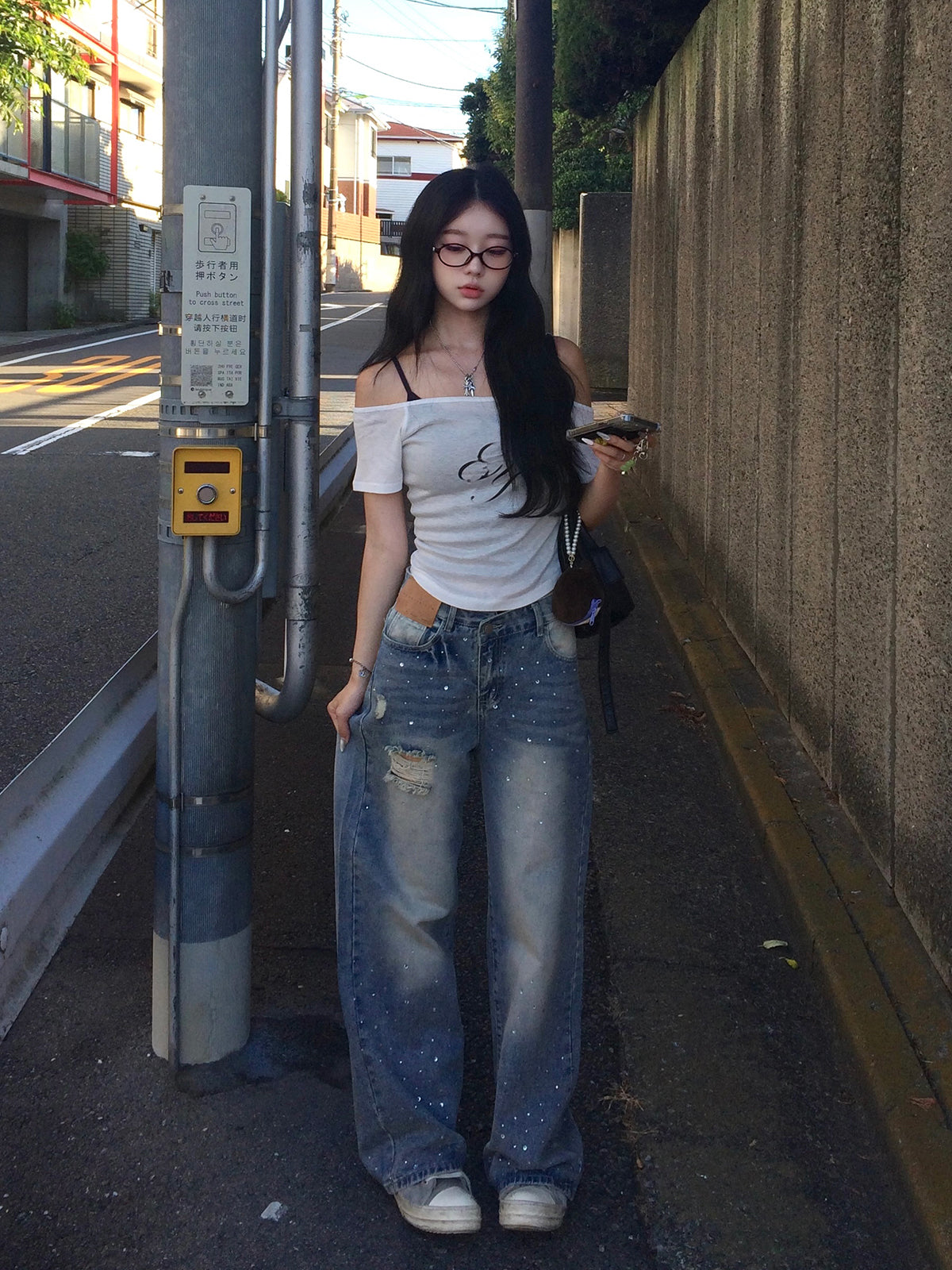 ロゴシアーショートスリーブカットソー