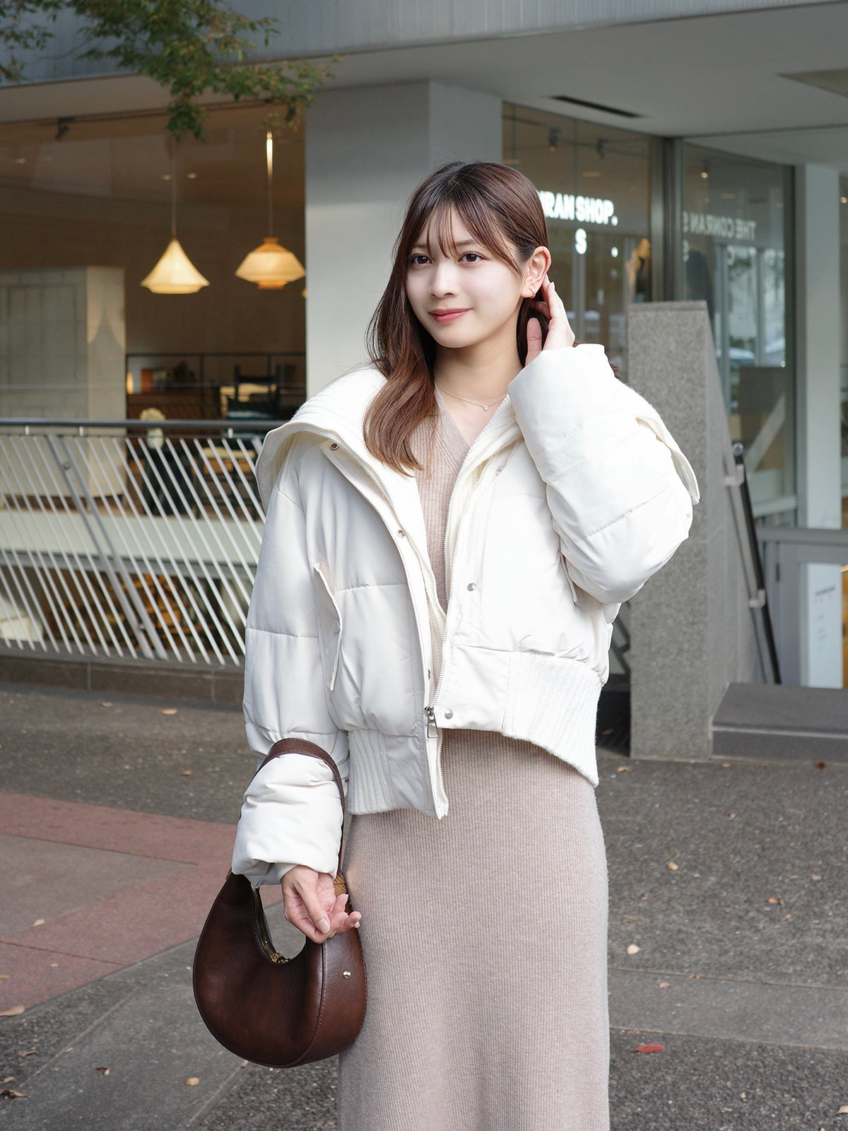 ドッキングニットパデッドショートブルゾン – ANDOR ONLINE