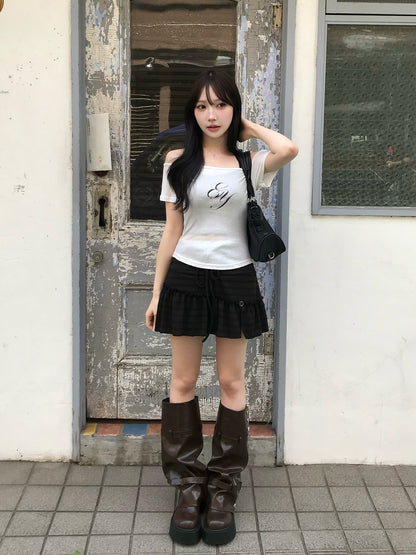 ロゴシアーショートスリーブカットソー