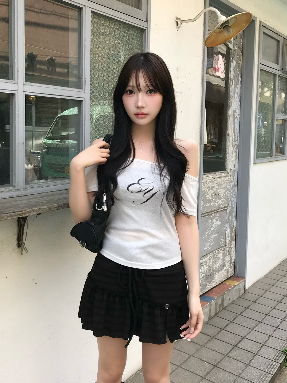 ロゴシアーショートスリーブカットソー