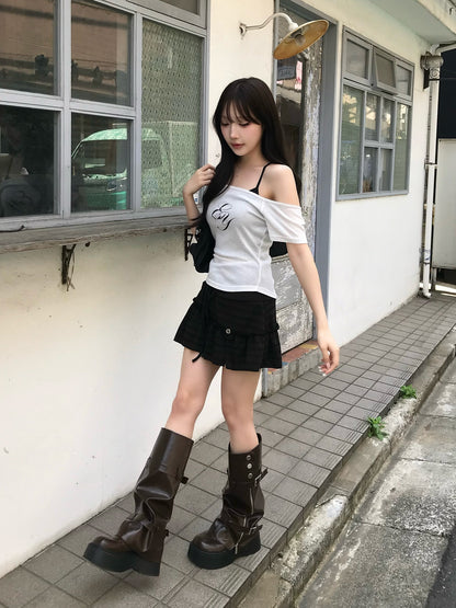 ロゴシアーショートスリーブカットソー