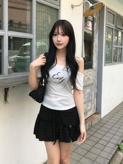 ロゴシアーショートスリーブカットソー
