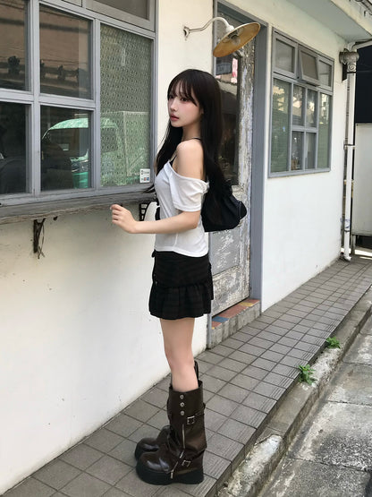 ロゴシアーショートスリーブカットソー