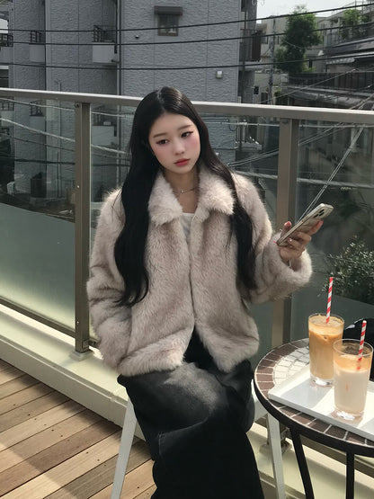 ボリュームファータッチカラーコート