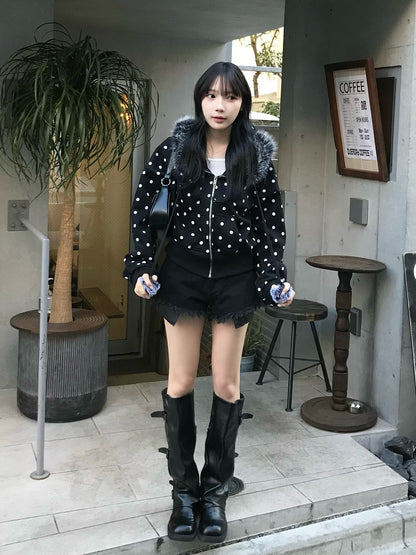 ドットファータッチパーカー