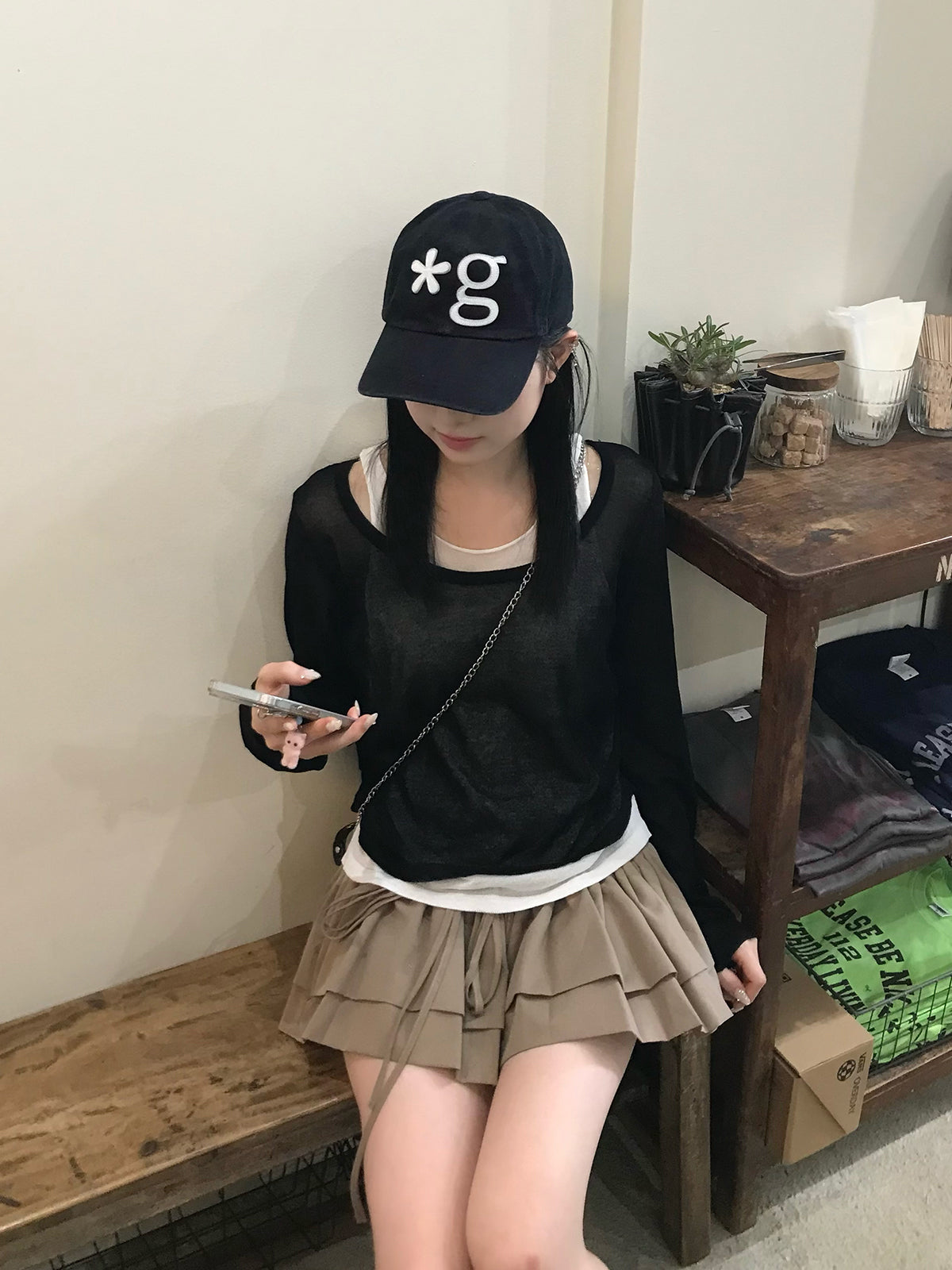 ドッキングシアーカットソー