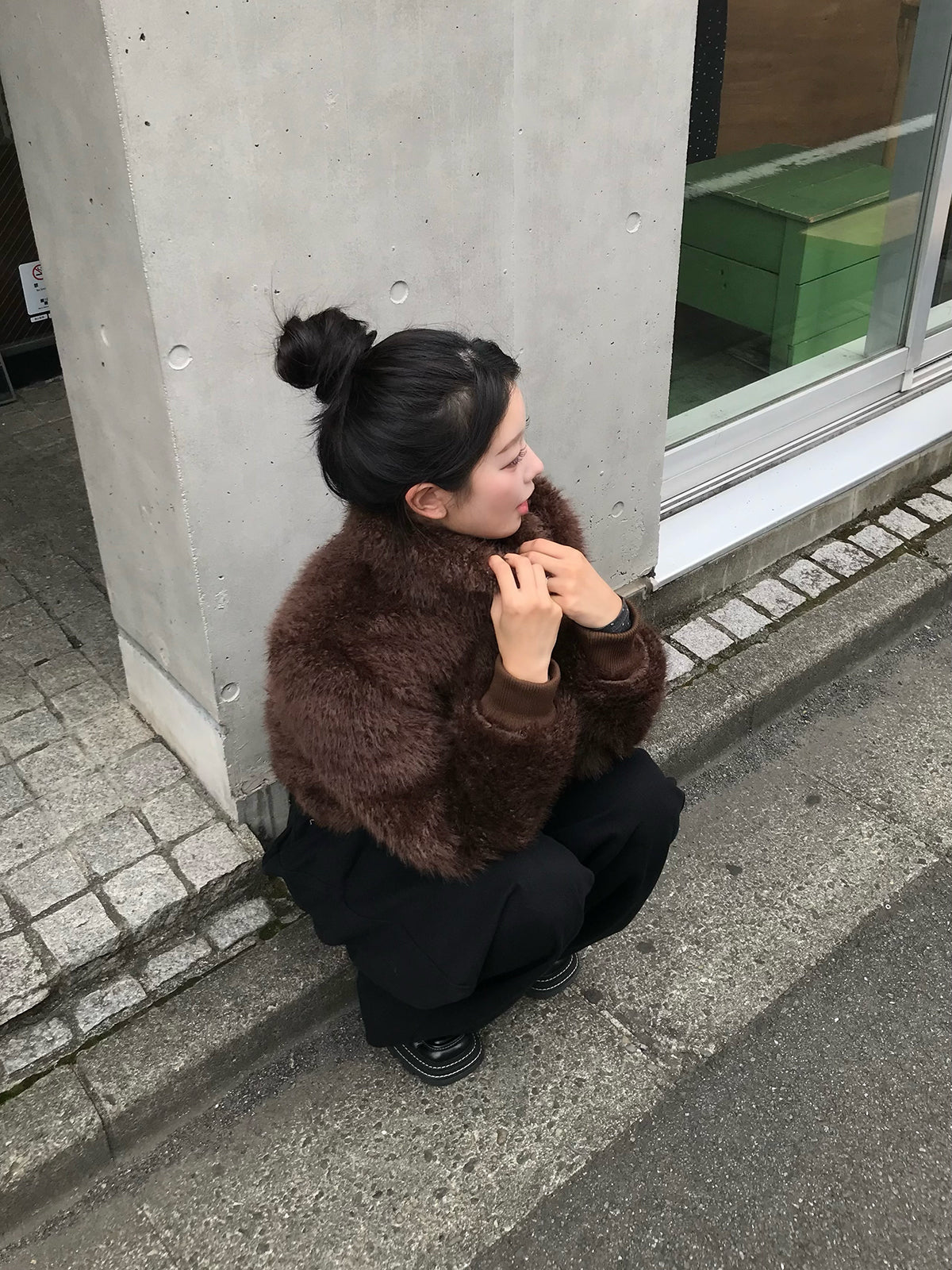 ファーライクダブルジップブルゾン – ANDOR ONLINE