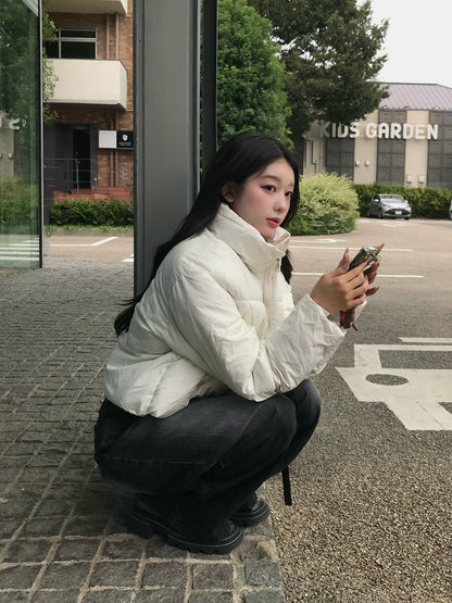 ラインストーンパデッドブルゾン