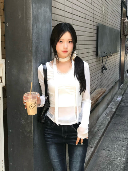 タイレースラメシアーカットソー