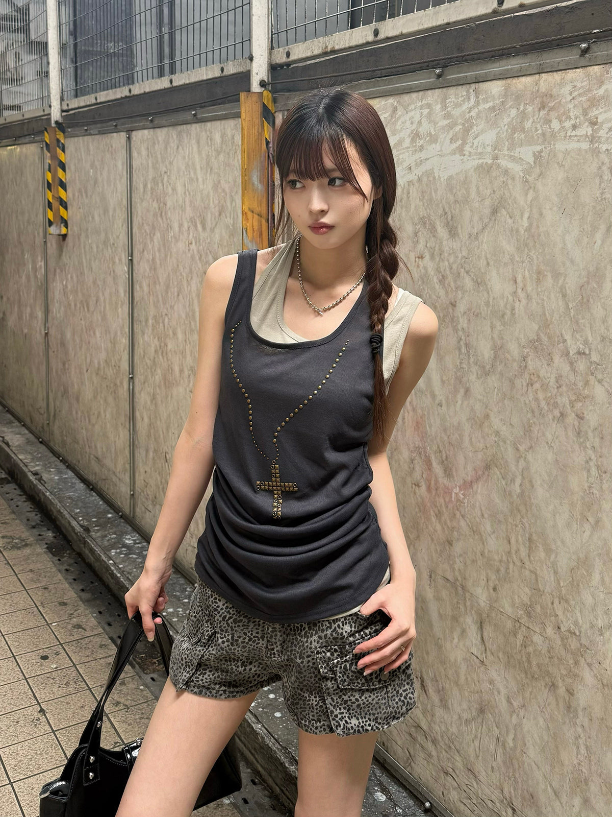 レオパードグレーデニムショートパンツ – ANDOR ONLINE