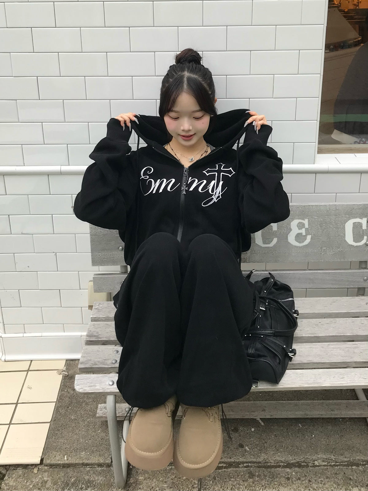 ロゴスウェットセットアップ