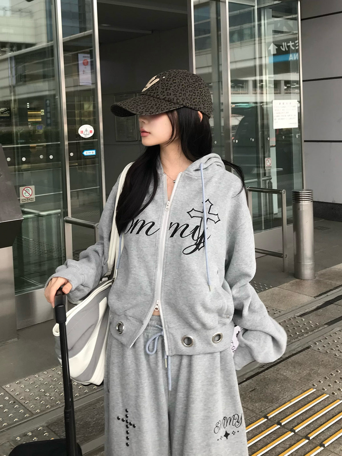 ロゴスウェットセットアップ