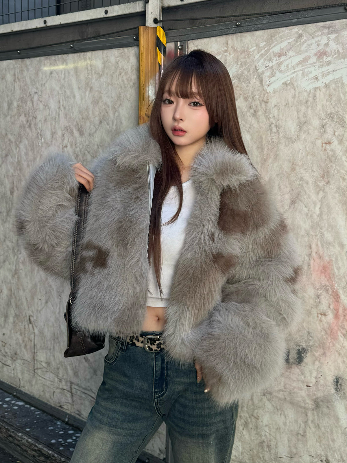 マーブルファータッチジップコート