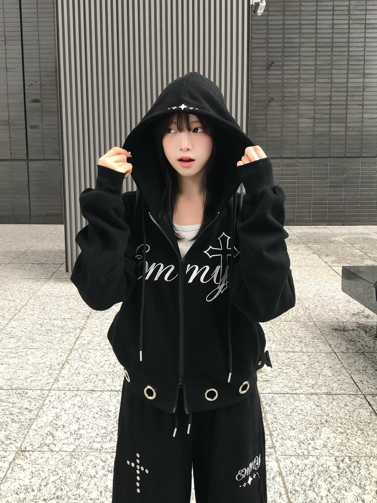 ロゴスウェットセットアップ