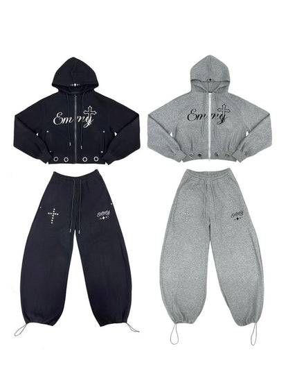 ロゴスウェットセットアップ