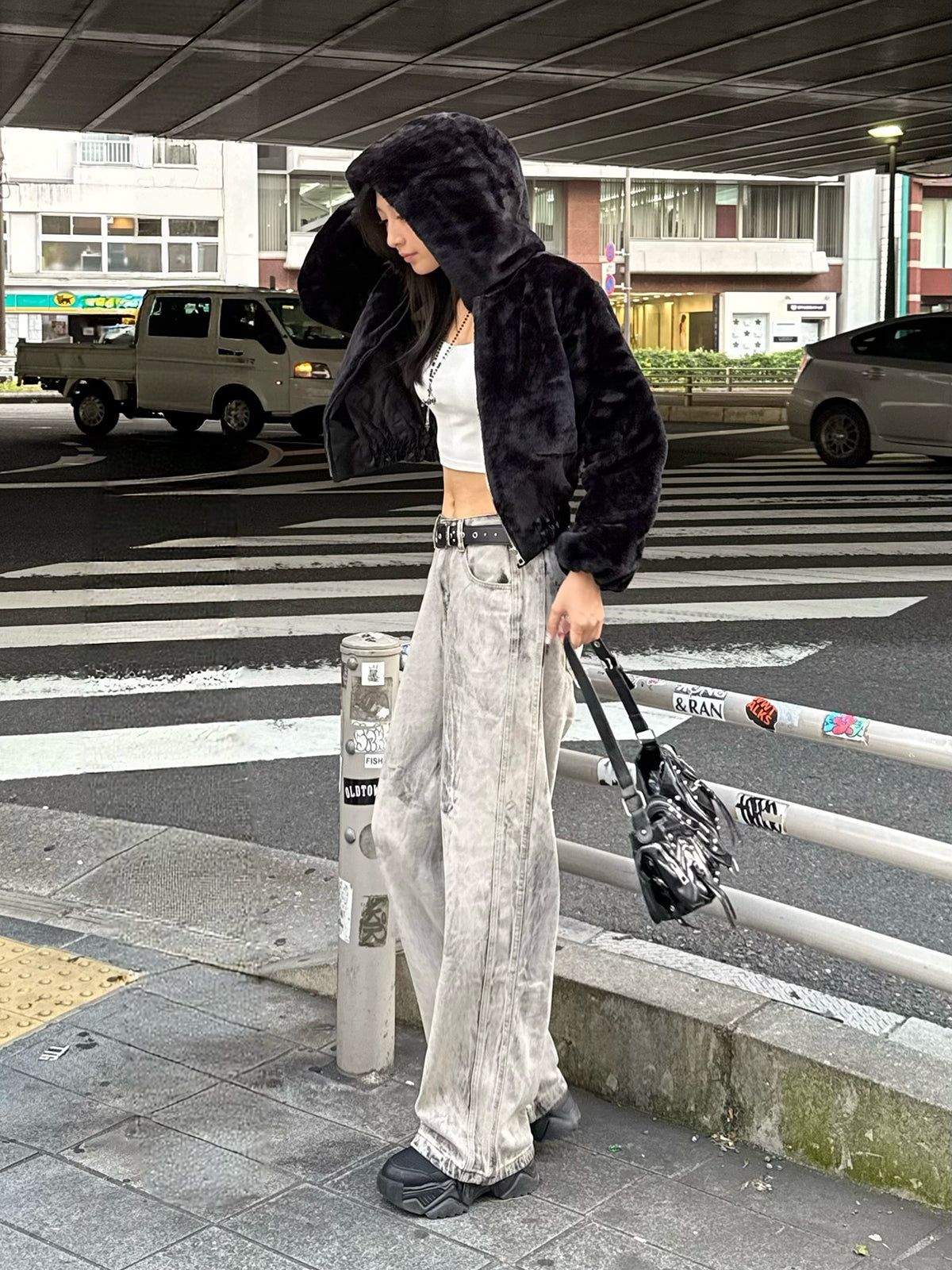 ファータッチフーディーブルゾン