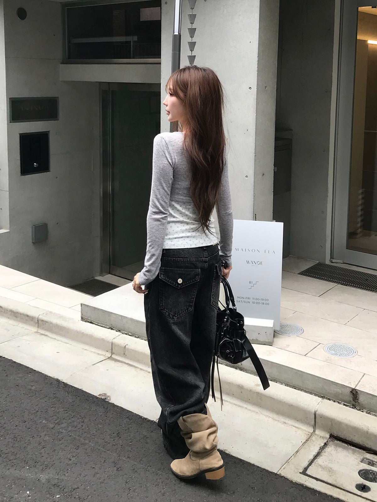 フロントタイボレロドッキングカットソー