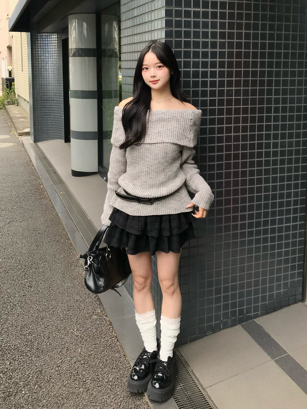 ミックスヤーンオフショルニット – ANDOR ONLINE